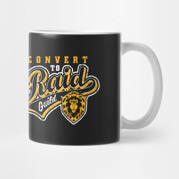 Convert to Raid Guild - Vintage (distressed) by Signals Media